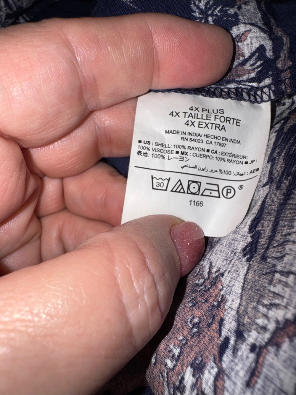 Old Navy Navy Spaghetti-Strap Sundress with Tropical Border Size 4X - Picture 9 of 11
